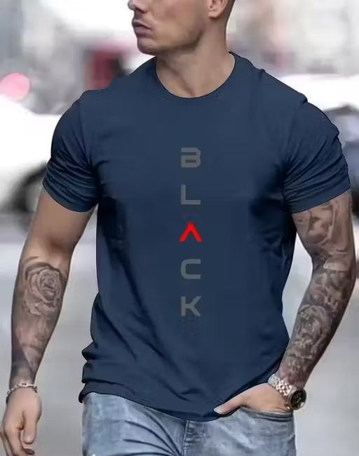 Trendy Fashion Mens Cotton Blend Tshirt